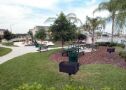 Windsor Palms Resort BBQ area next to the children's playground - Condo rental home in kissimmee orlando florida